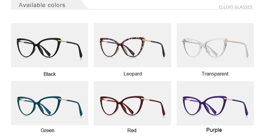 Stylish Cat Eye Reading Glasses | Anti Blue Light Protection