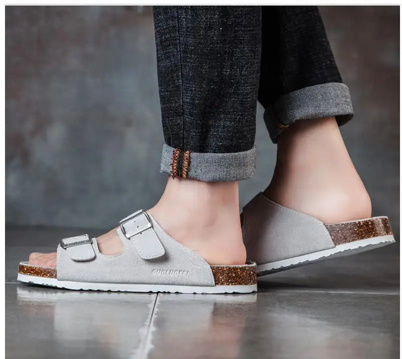 Summer Women's Casual Cork Slippers | Stylish Outdoor Slides