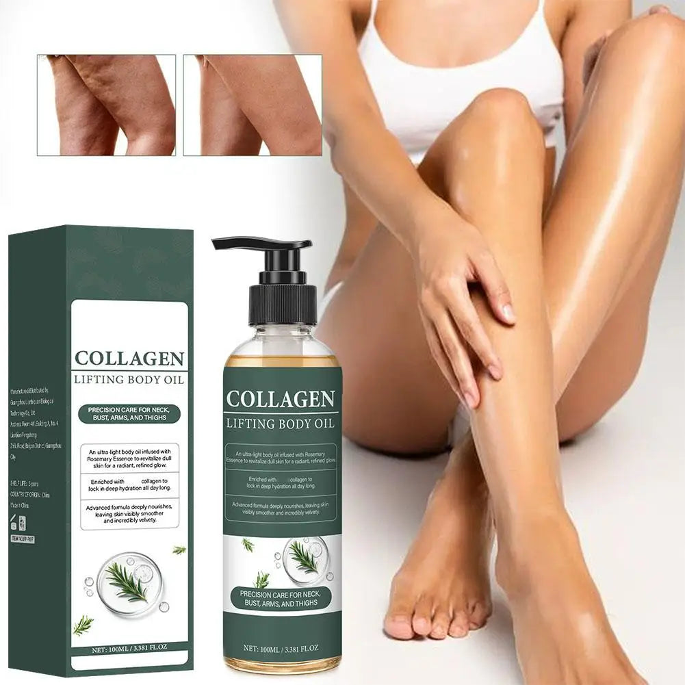 Collagen Body Oil for Moisturizing and Skin Tightening