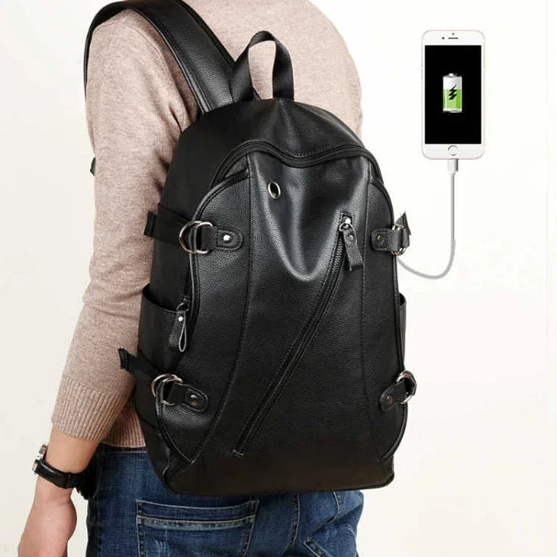 Mochila de viaje informal de gran capacidad | Elegante mochila escolar