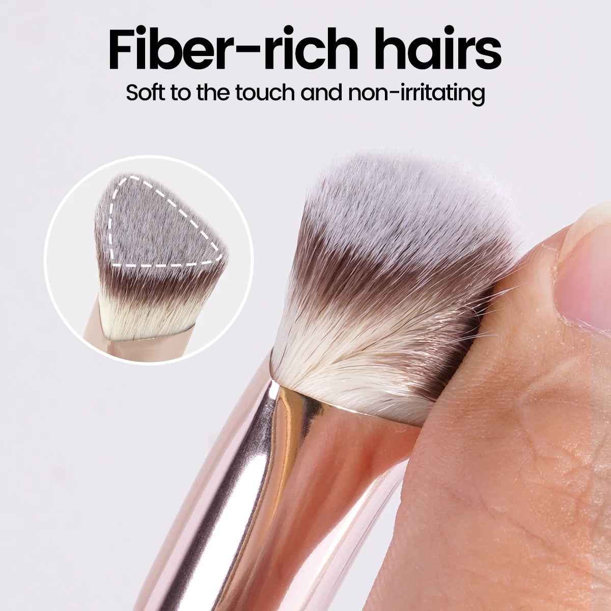 5pcs Makeup Brush Set | Essential Brushes for Stunning Beauty Looks