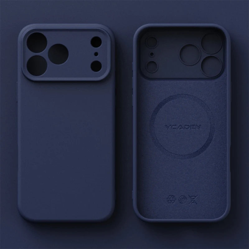 Silicone Magnetic Phone Case for iPhone | Shockproof & Sleek