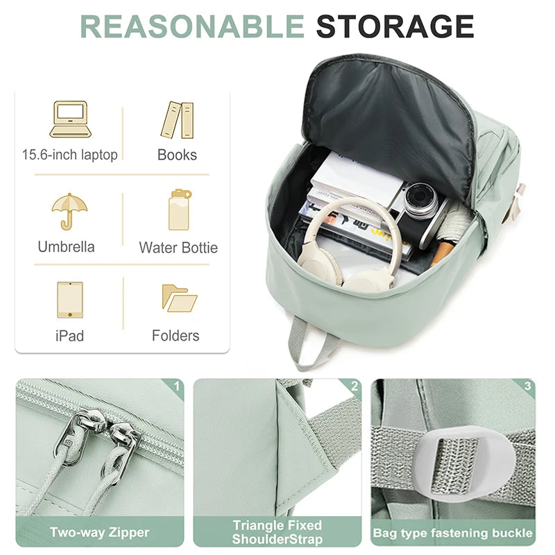 Versatile School Backpack for All Ages | Casual Laptop Bag