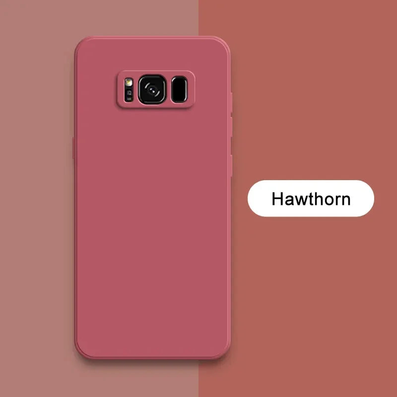 Soft Shockproof Silicone Phone Case for Galaxy Devices | Stylish Protection