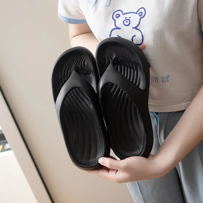 Women's Thick Platform EVA Flip Flops | Comfortable Beach Sandals