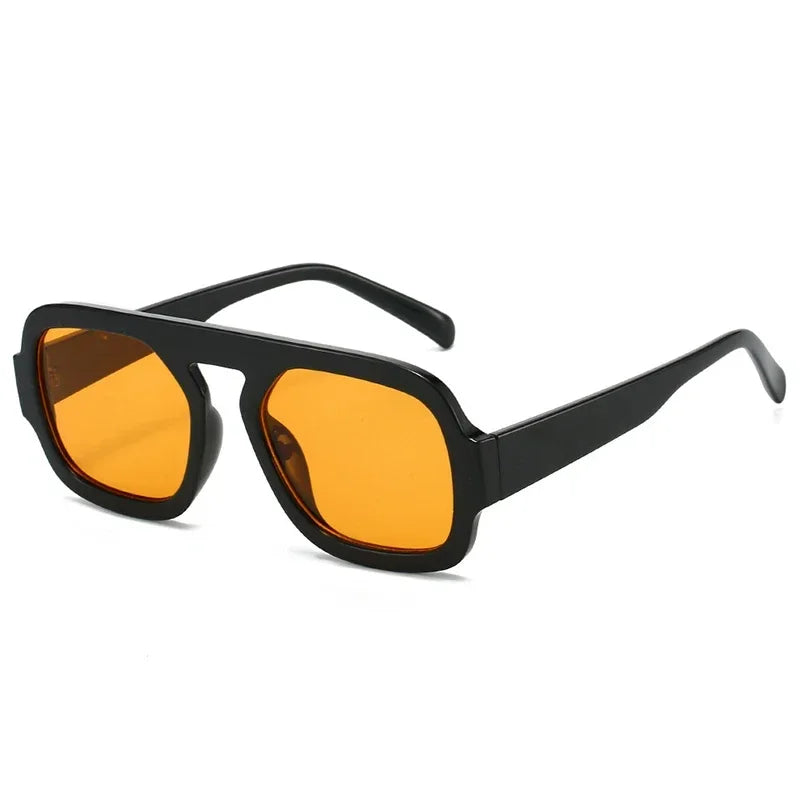 Retro Square Sunglasses for Men and Women | UV400 Protection Shades