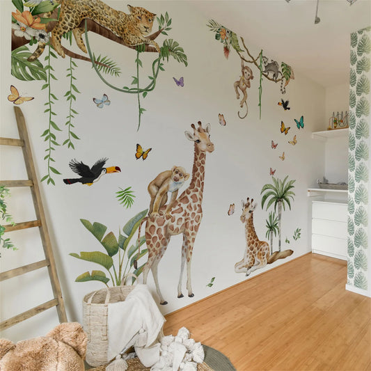 Woodland Creatures Wall Decals | Adorable Kids Room Decor