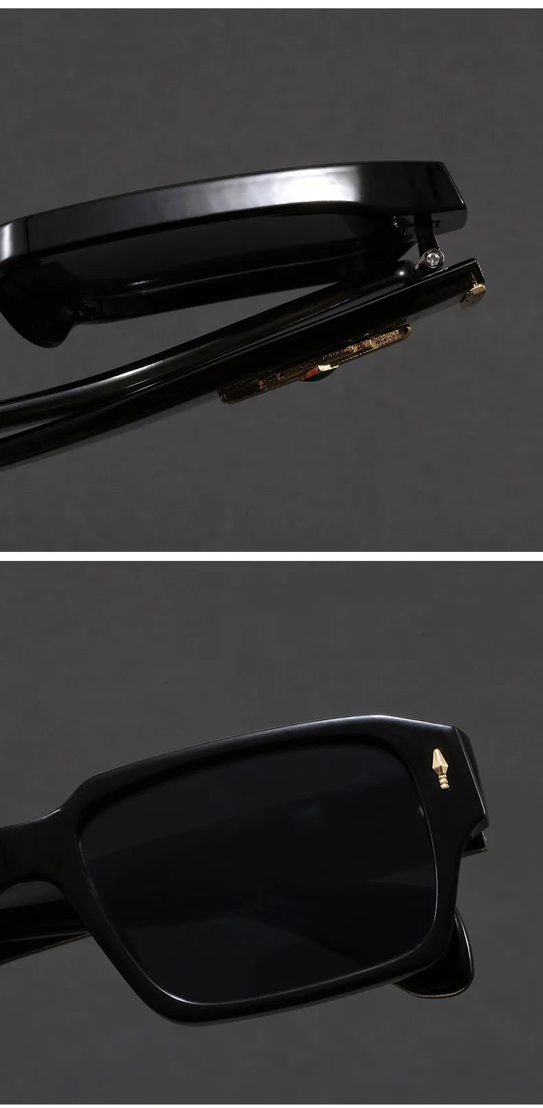 Vintage Thick Frame Sunglasses | Retro Square Shades for All
