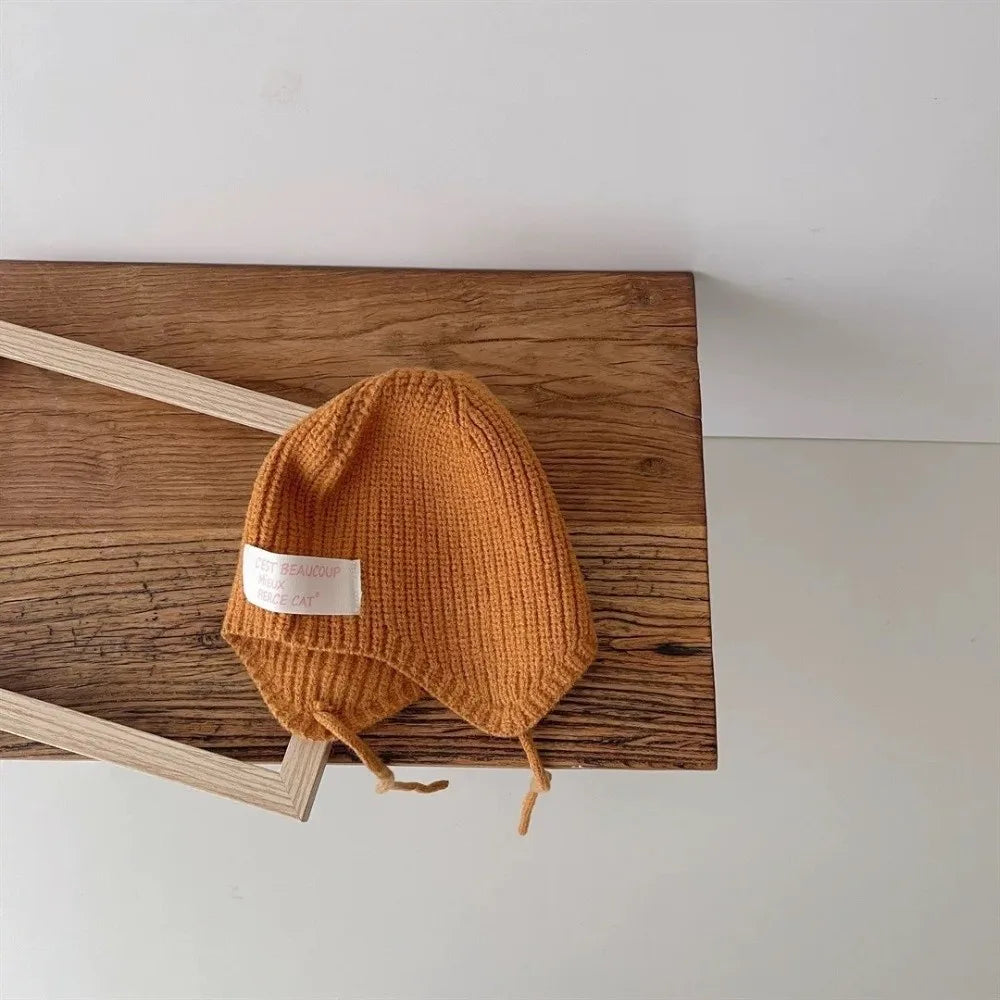 Comfortable Windproof Pullover Cap for Kids | Warm Winter Beanie