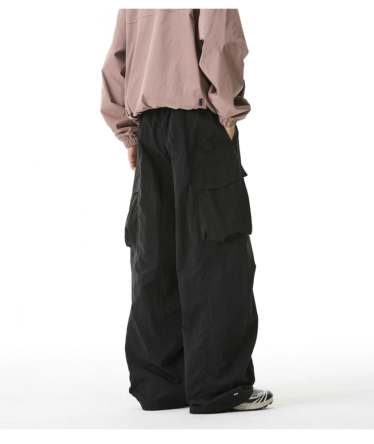 Men's Water-Resistant Cargo Pants | Oversized Utility Trousers