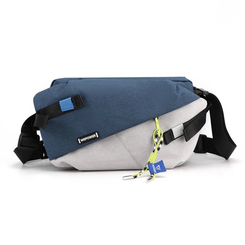 High Quality Nylon Panelled Waist Packs for Unisex Casual Outdoor Use
