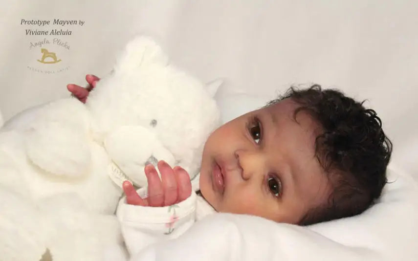 48cm Blank Reborn Doll DIY Kit | Unpainted Doll Parts for Crafting