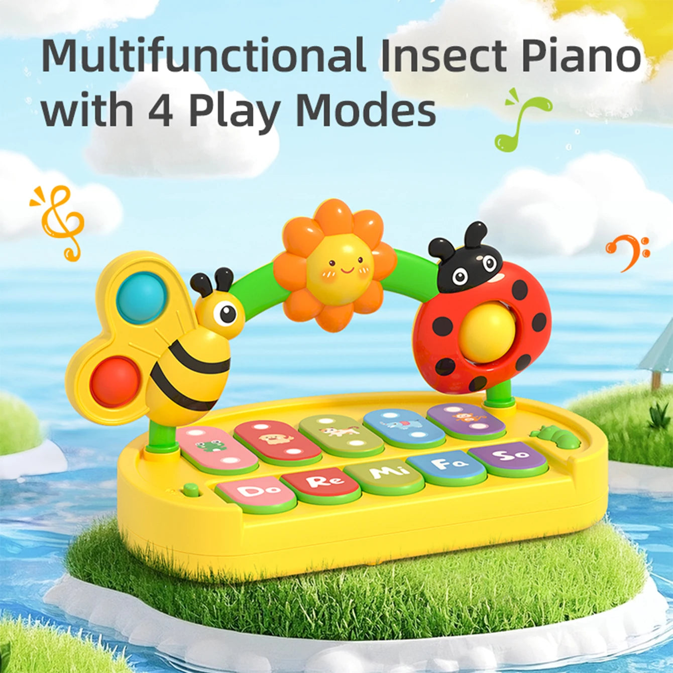 Colorful Insect Musical Instrument | Engaging Early Education Toy