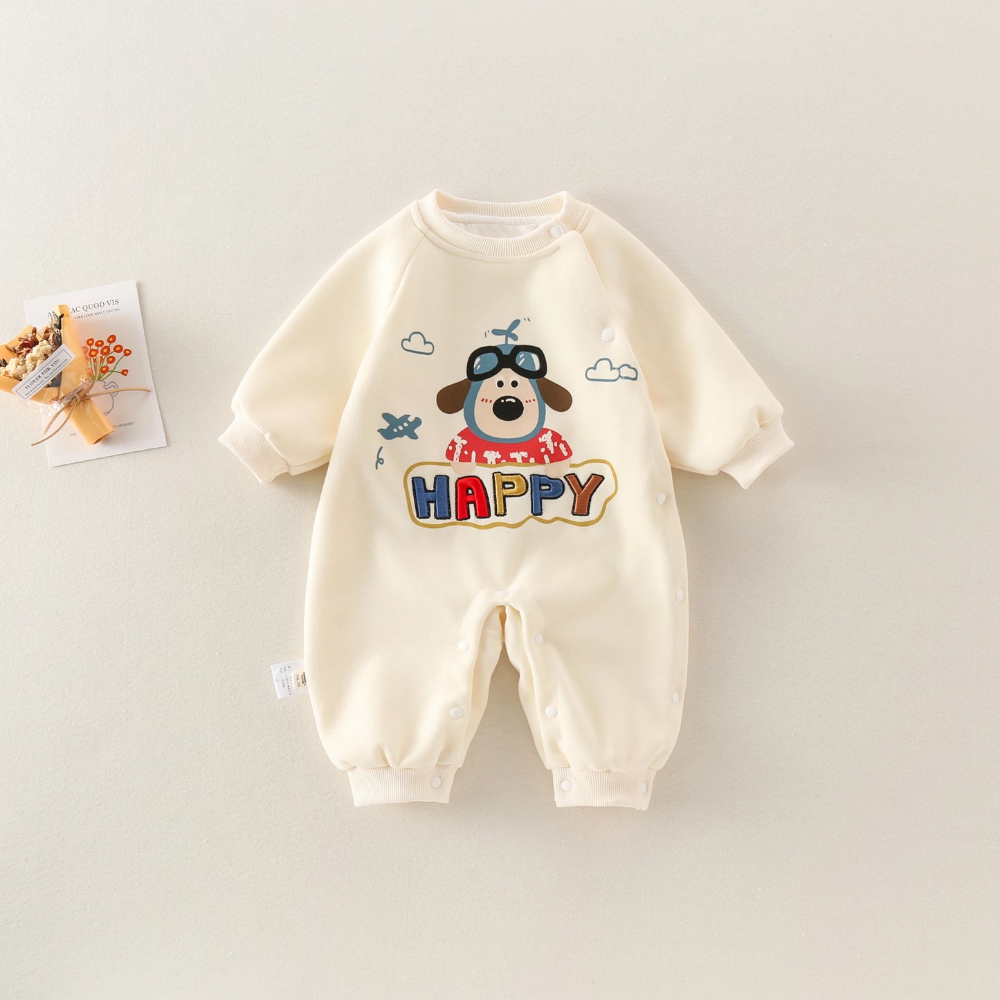Adorable Unisex Pure Cotton Baby Romper | Spring Fashion Essential