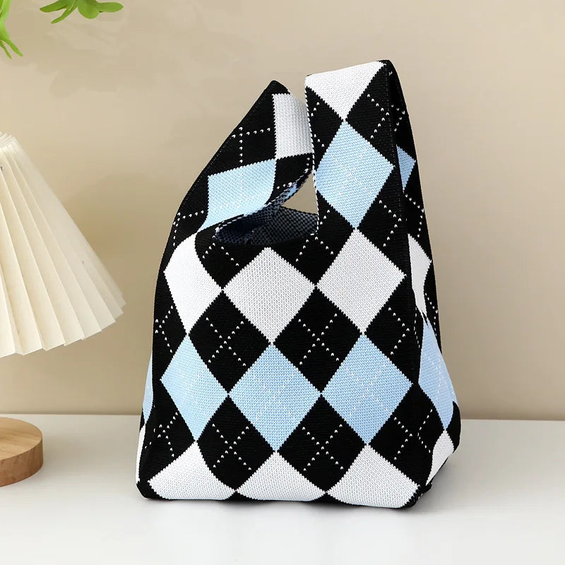 Stylish Women's Woven Tote Bag | Trendy Handbag & Gift Bag