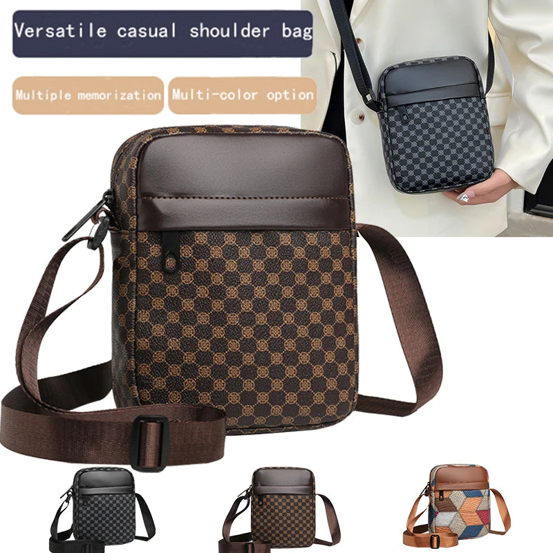 Multi-Color Patterned Adjustable-Strap Lightweight Bag for Daily Use