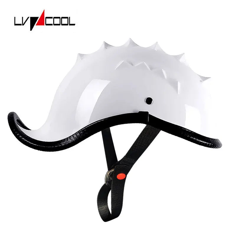 Vintage Retro Half Face Motorcycle Helmet | Lightweight Open Face 2026