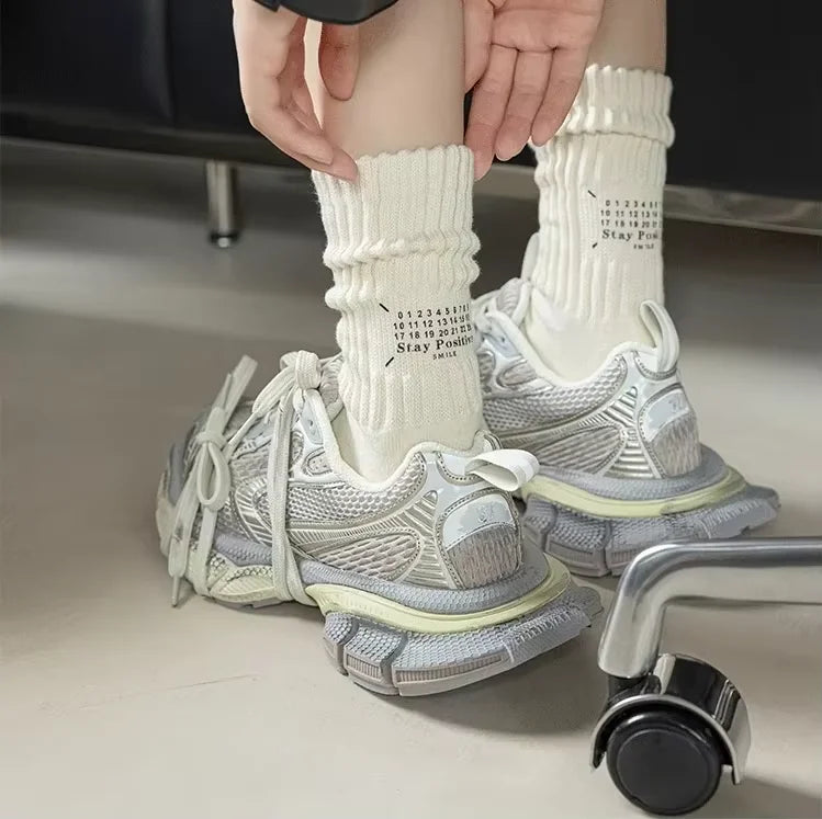 Cozy Vintage Sports Tube Socks for Men | Thickened Comfort Fit