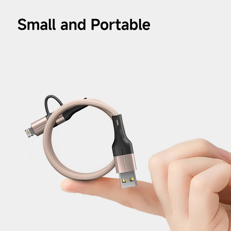 4 in 1 Magnetic Fast Charging Cable | Universal Compatibility & Durability
