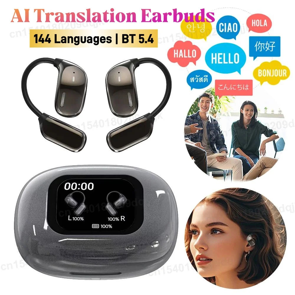 Bluetooth Translator Earbuds | Real-Time Translation Headphones