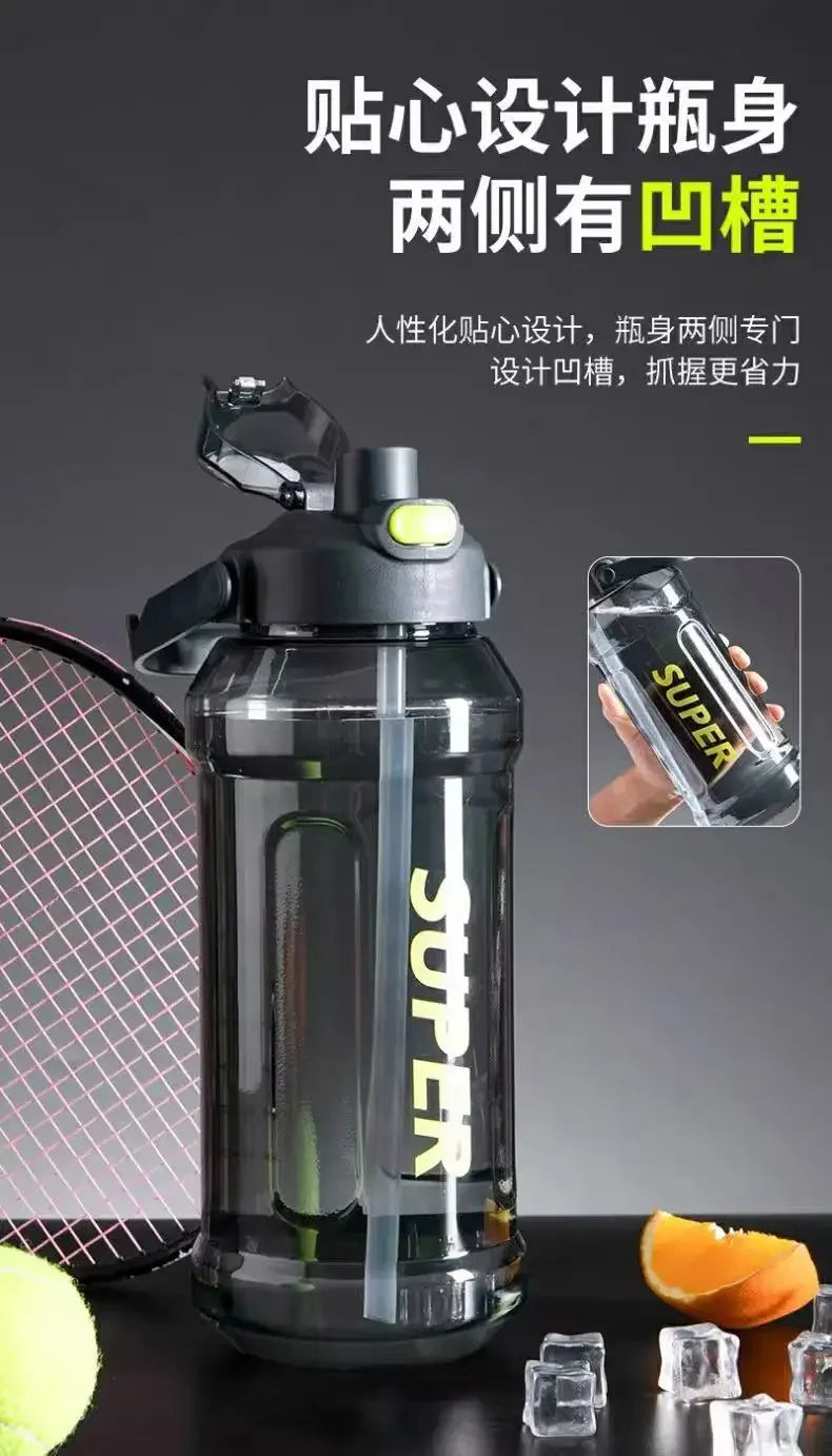 Large Capacity Leakproof Sports Water Bottle for Fitness & Travel
