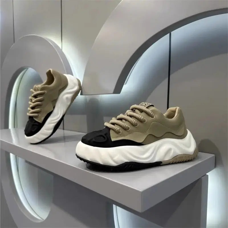 Men's Fashion Height Increasing Sports Shoes | Versatile Casual Style