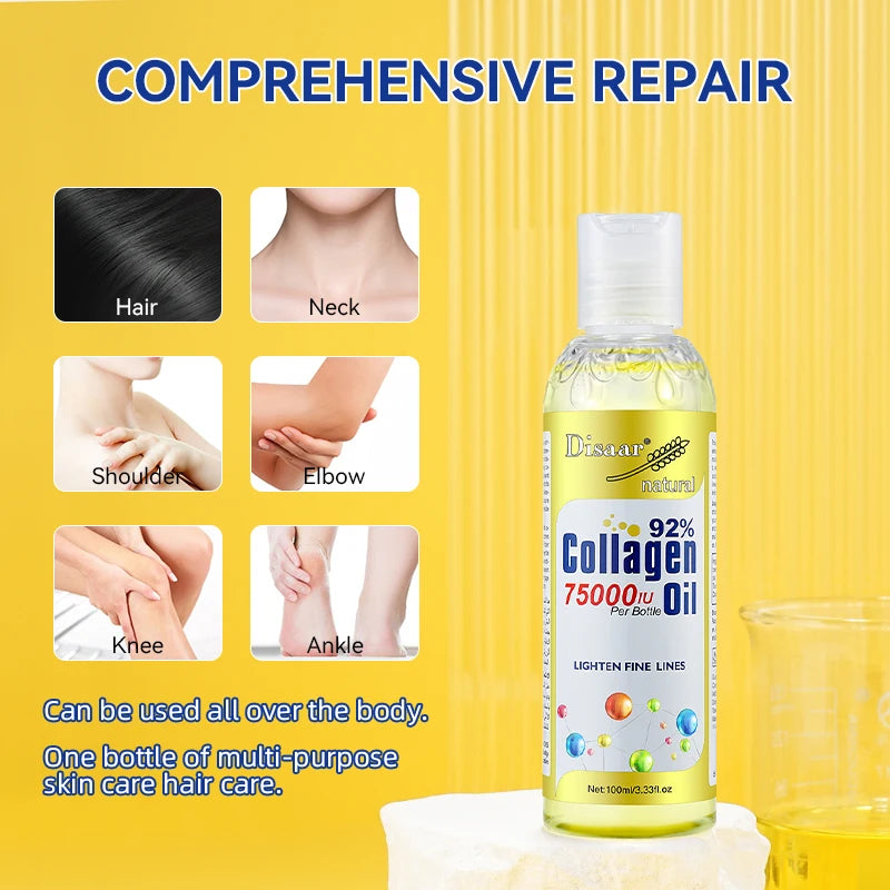 Hydrating Collagen Body Oil | Moisturizing Whole Body Essential Oil
