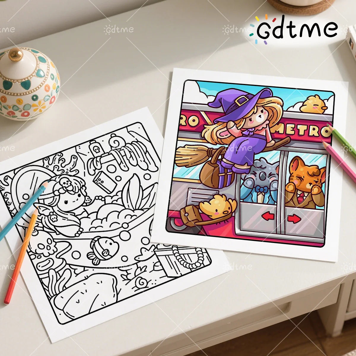 Halloween Spooky Life Coloring Book for Adults & Teens | Fun Gift