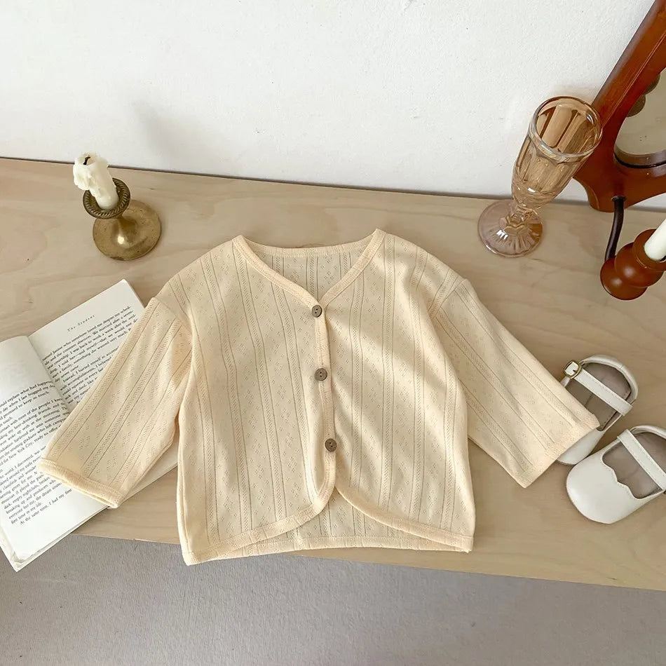 Lightweight Kids Summer Jacket | Stylish Toddler Cardigan Top