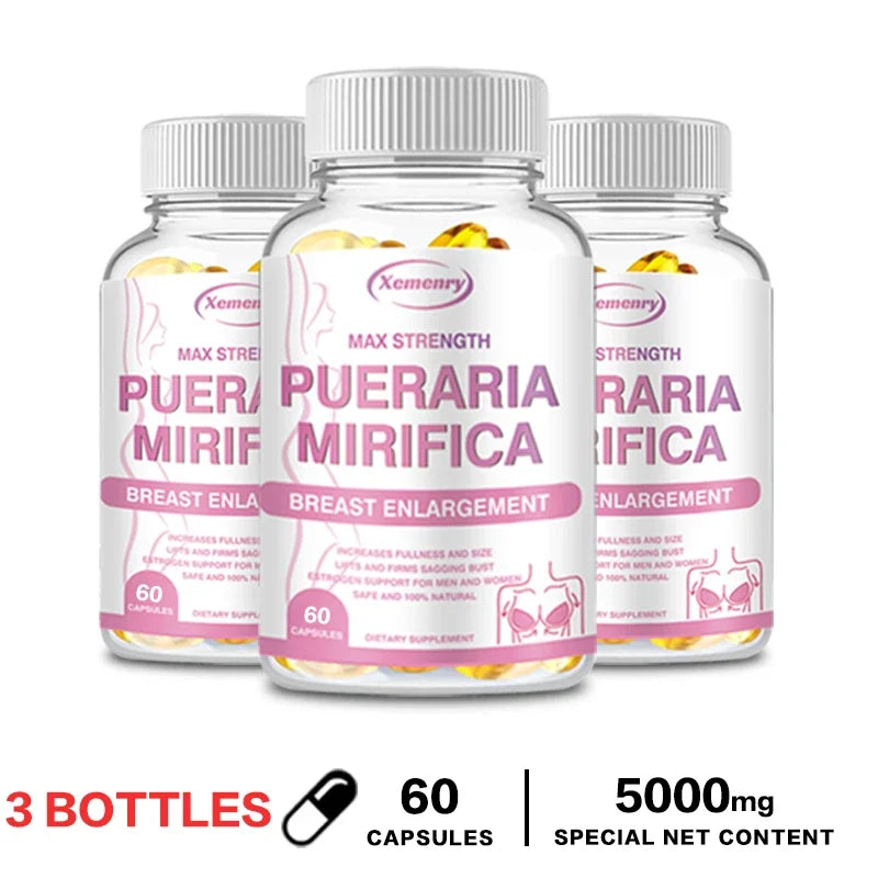 Pueraria Mirifica Breast Supplement | Enhance Size and Firmness
