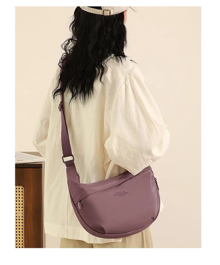 Trendy Women's Soft Cloth Shoulder Bag | Casual Crossbody Handbags
