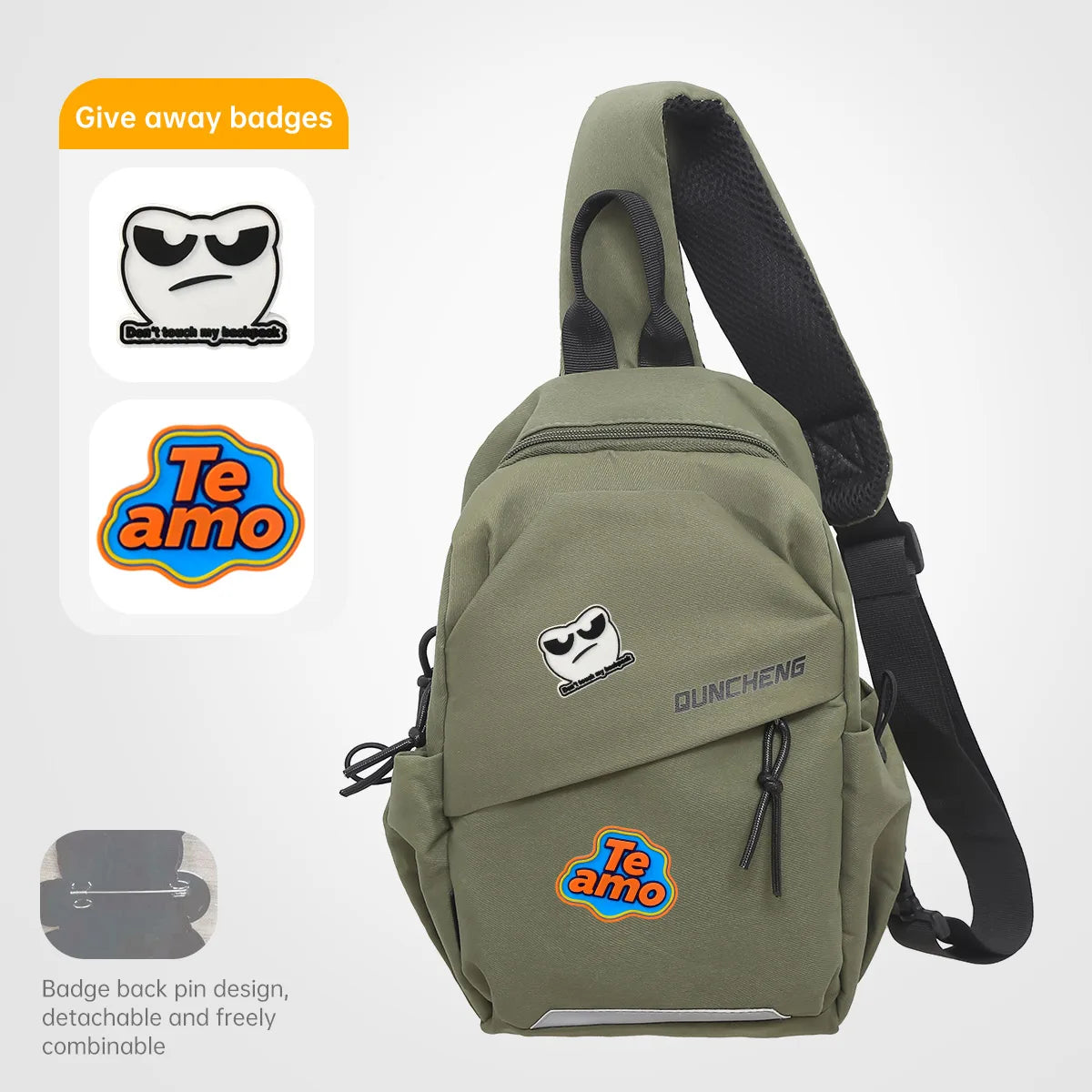 Versatile Crossbody Shoulder Bag for Outdoor Activities