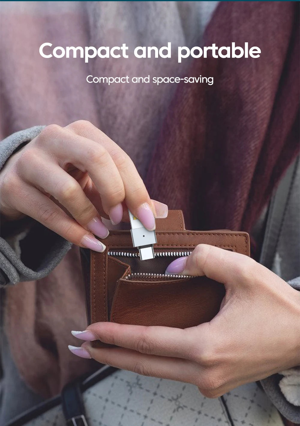 USB 3.0 Male to Type-C Adapter | Fast Charging & Data Transfer