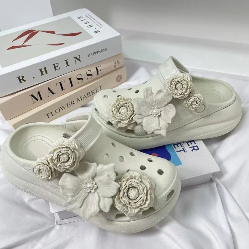 DIY Fashion Shoe Charms Set | 3D Flower Shoe Decorations
