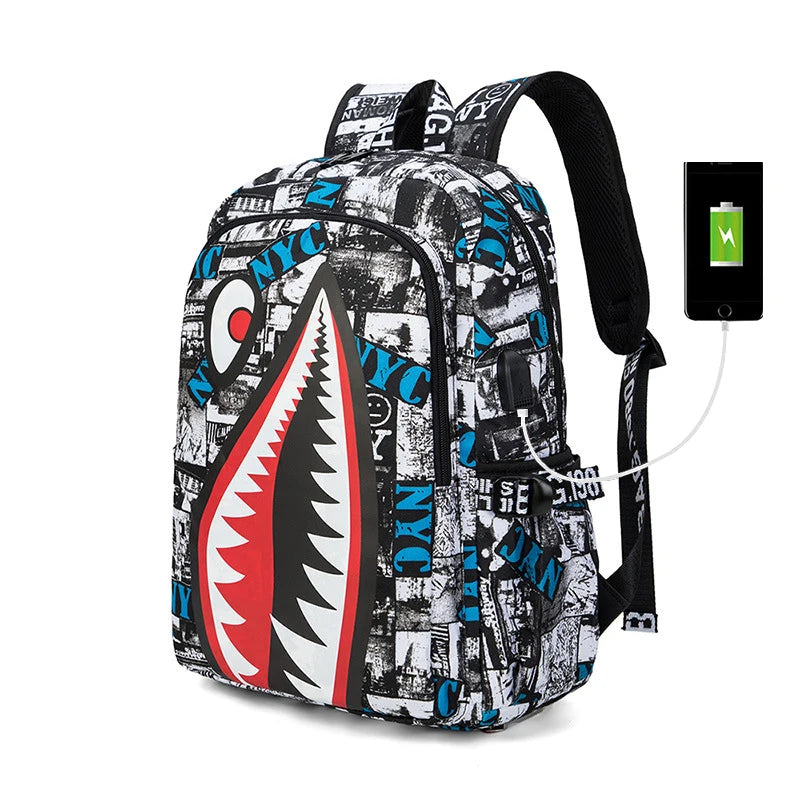 Anti-Theft Waterproof Backpack for Men & Women | Casual Travel Rucksack