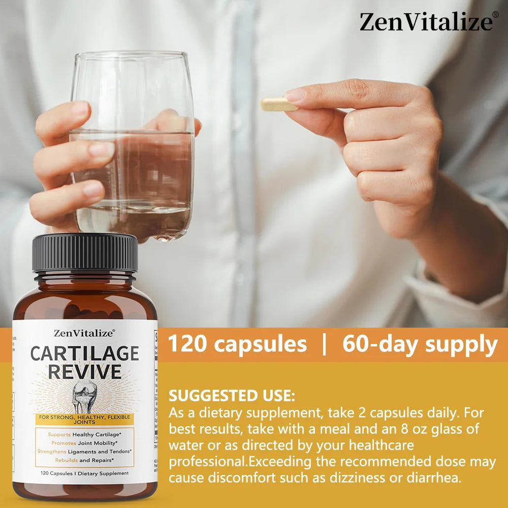 Joint Support Supplement with Type II Collagen & D-Glucosamine
