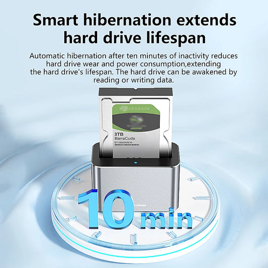 2.5/3.5 Inch SAS/SATA Hard Disk External Case | USB 3.0 Docking Station
