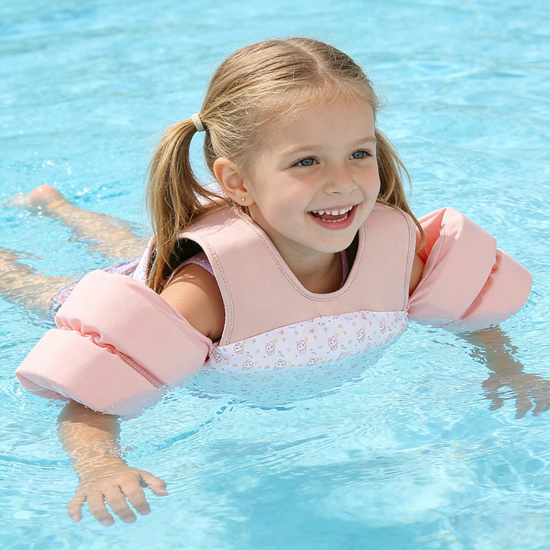 Kids Swim Vest | Adjustable Toddler Pool Floaties for Safety & Fun