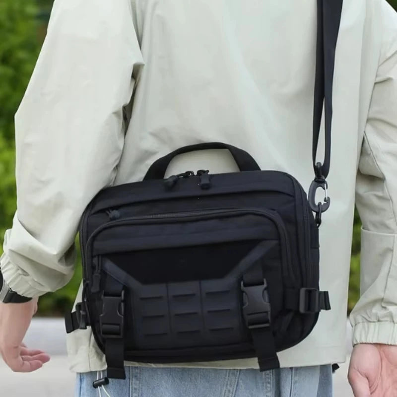 Bolso cruzado táctico para hombre | Perfecto para viajes y uso al aire libre