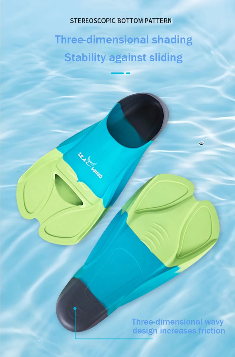 Professional Diving Equipment | Silica Gel Short Flippers for All