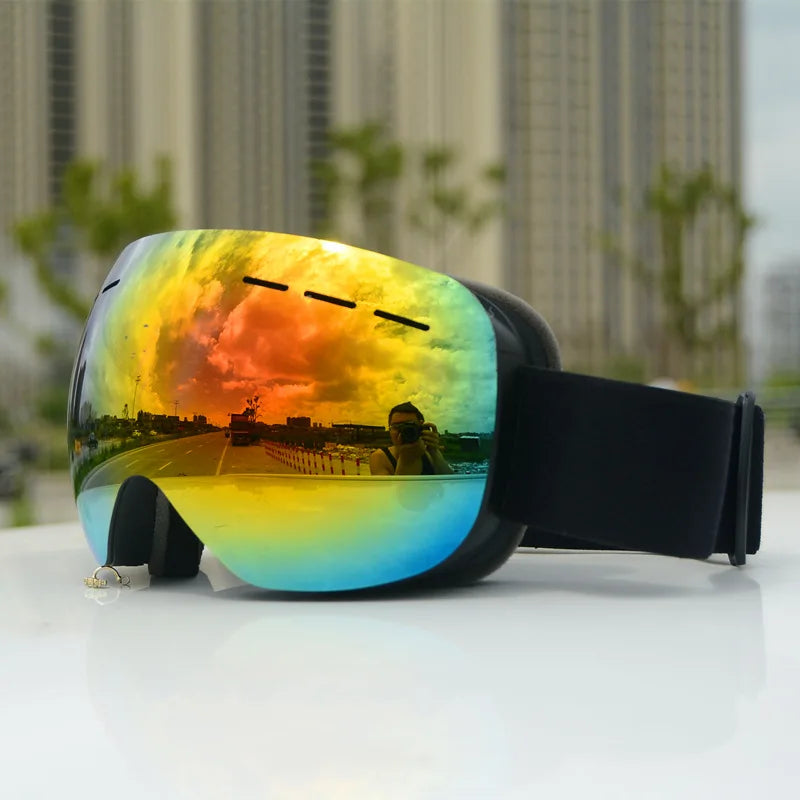 Premium Ski Goggles with Anti-Fog & UV400 Protection