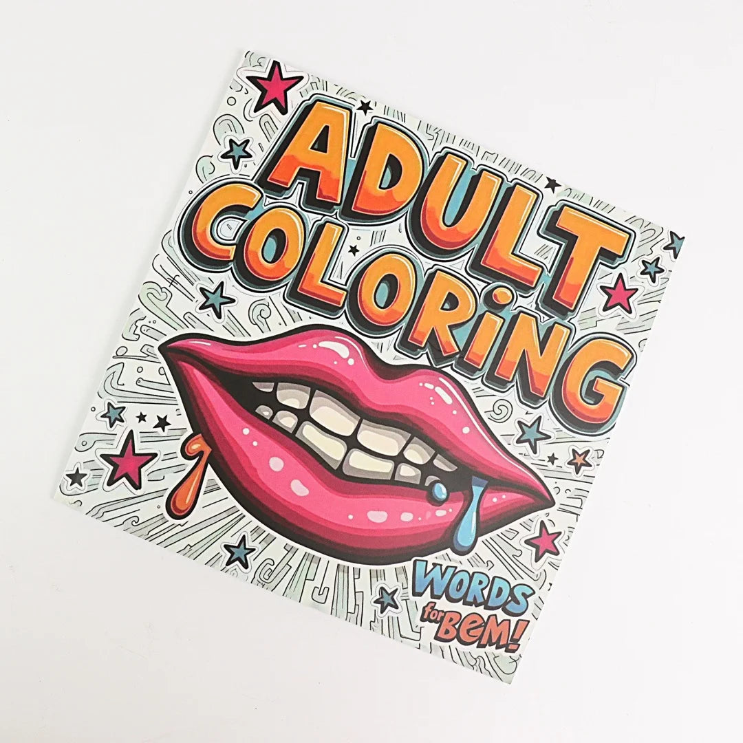 Funny Graffiti Mandala Coloring Book | Relaxing Gift for All Ages
