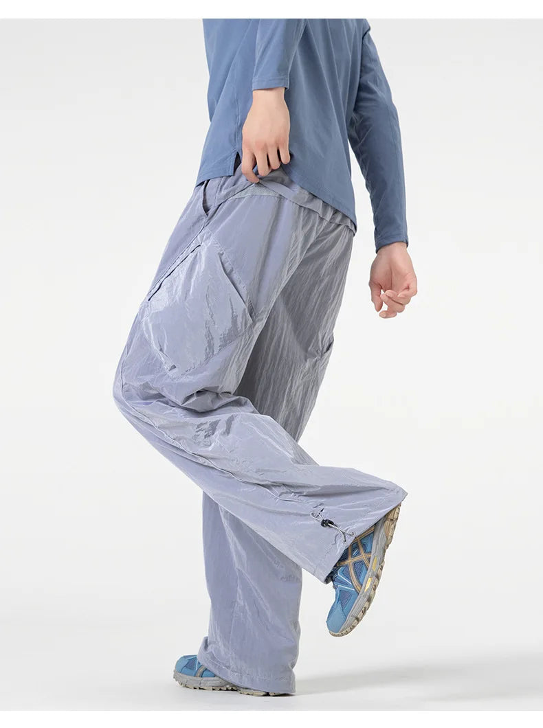 Outdoor 3-Proof Lightweight Cargo Trousers | Breathable Hiking Pants