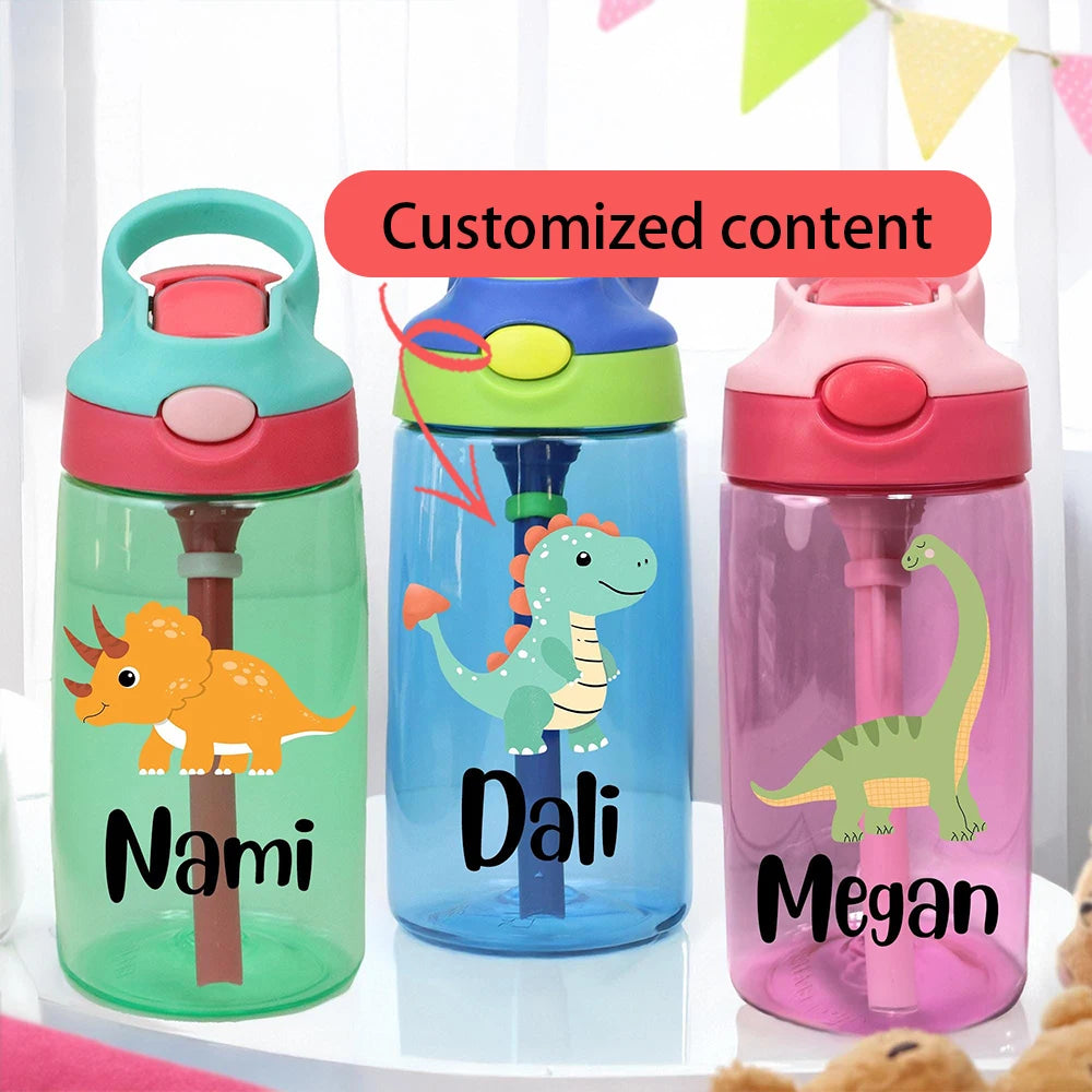 Personalized Children's Cartoon Water Bottles | Fun & Eco-Friendly
