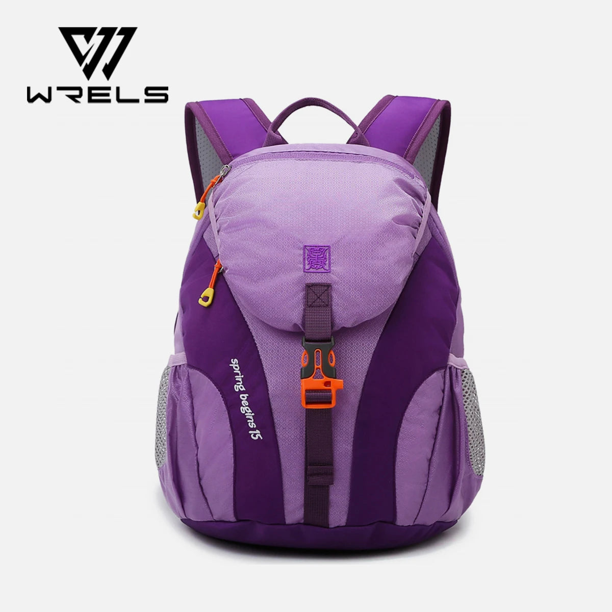 WRELS Outdoor Mountaineering Backpack Large Capacity Sports Backpack Waterproof Folding Schoolbag Ultra-light Cycling Traveling