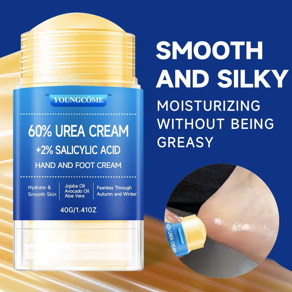 Deep Moisturizing Urea Cream with Salicylic Acid for Feet & Hands
