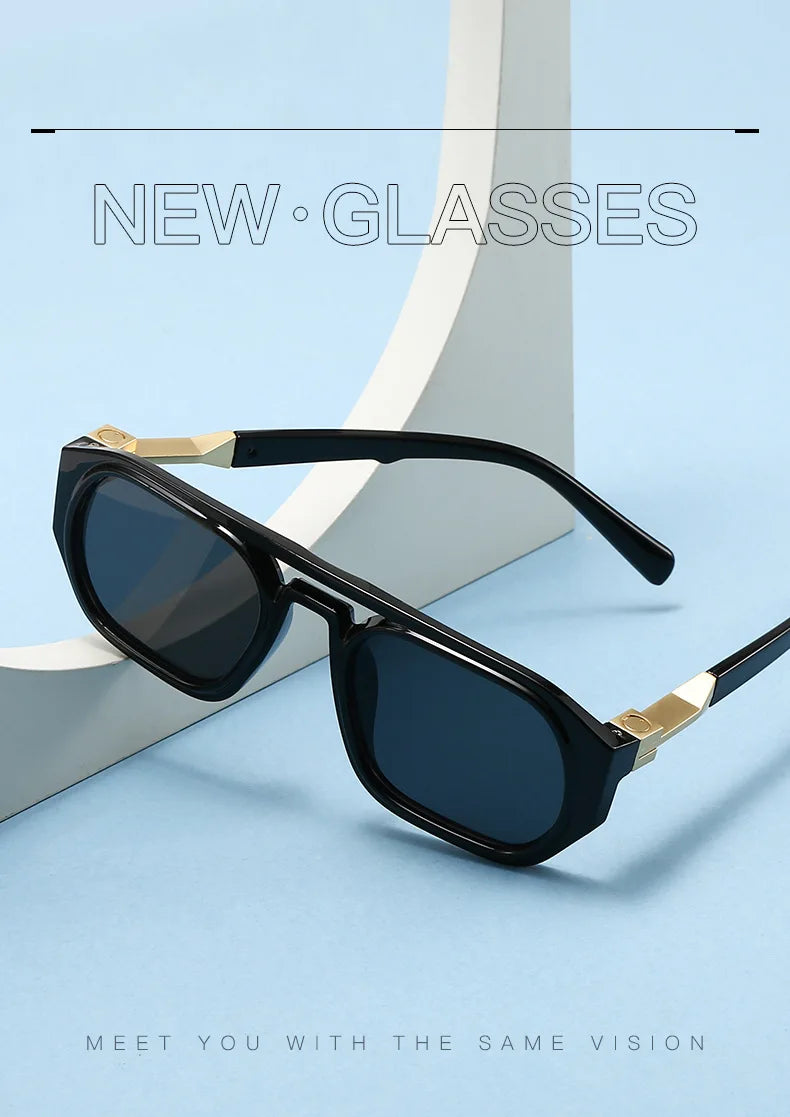 Transparent Square Computer Glasses for Blue Light Protection
