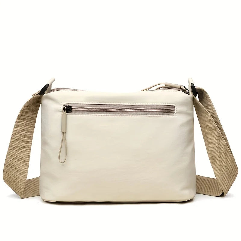 Bolso bandolera de nailon para mujer | Accesorio elegante para el día a día