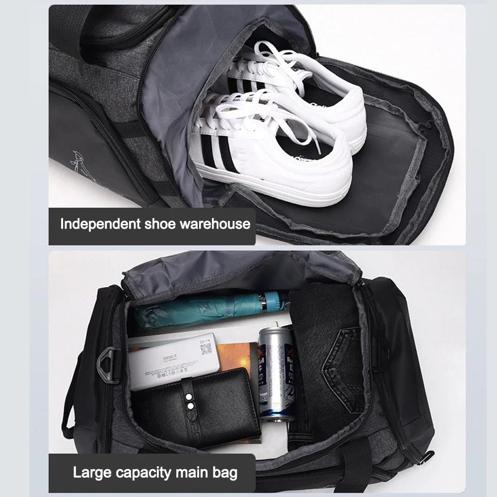 Waterproof Nylon Gym Bag | Perfect for Fitness & Travel