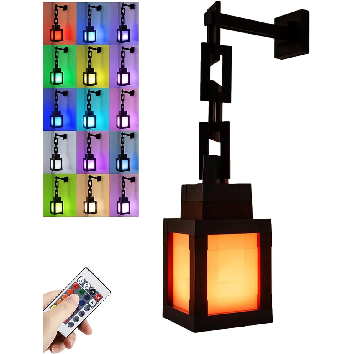 Multicolor Cartoon Style LED Night Light with Remote Control